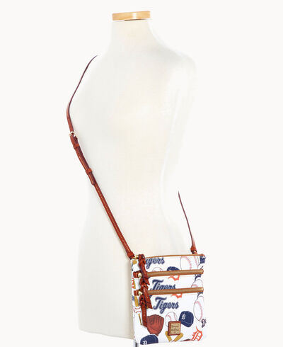 MLB Tigers N S Triple Zip Crossbody