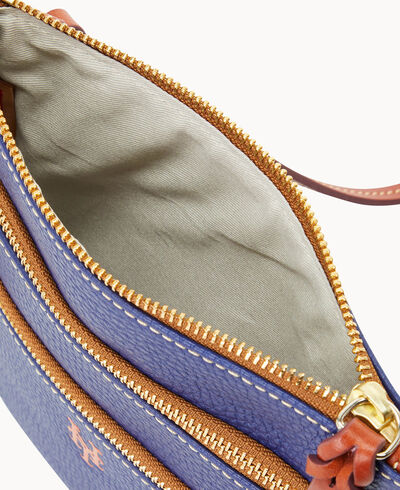 MLB Mets N S Triple Zip Crossbody