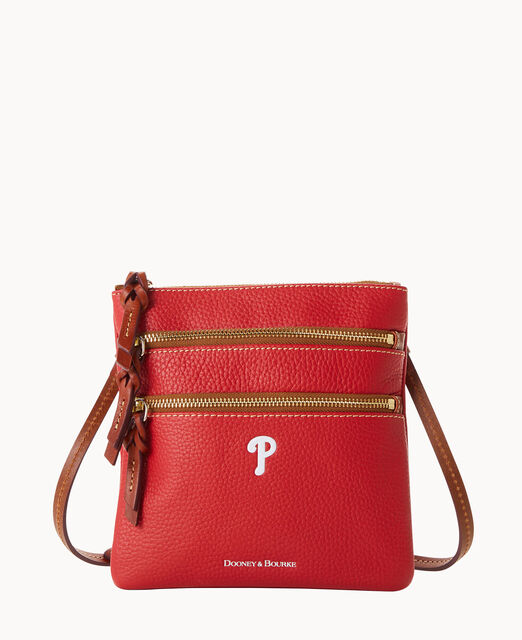 MLB Phillies N S Triple Zip Crossbody