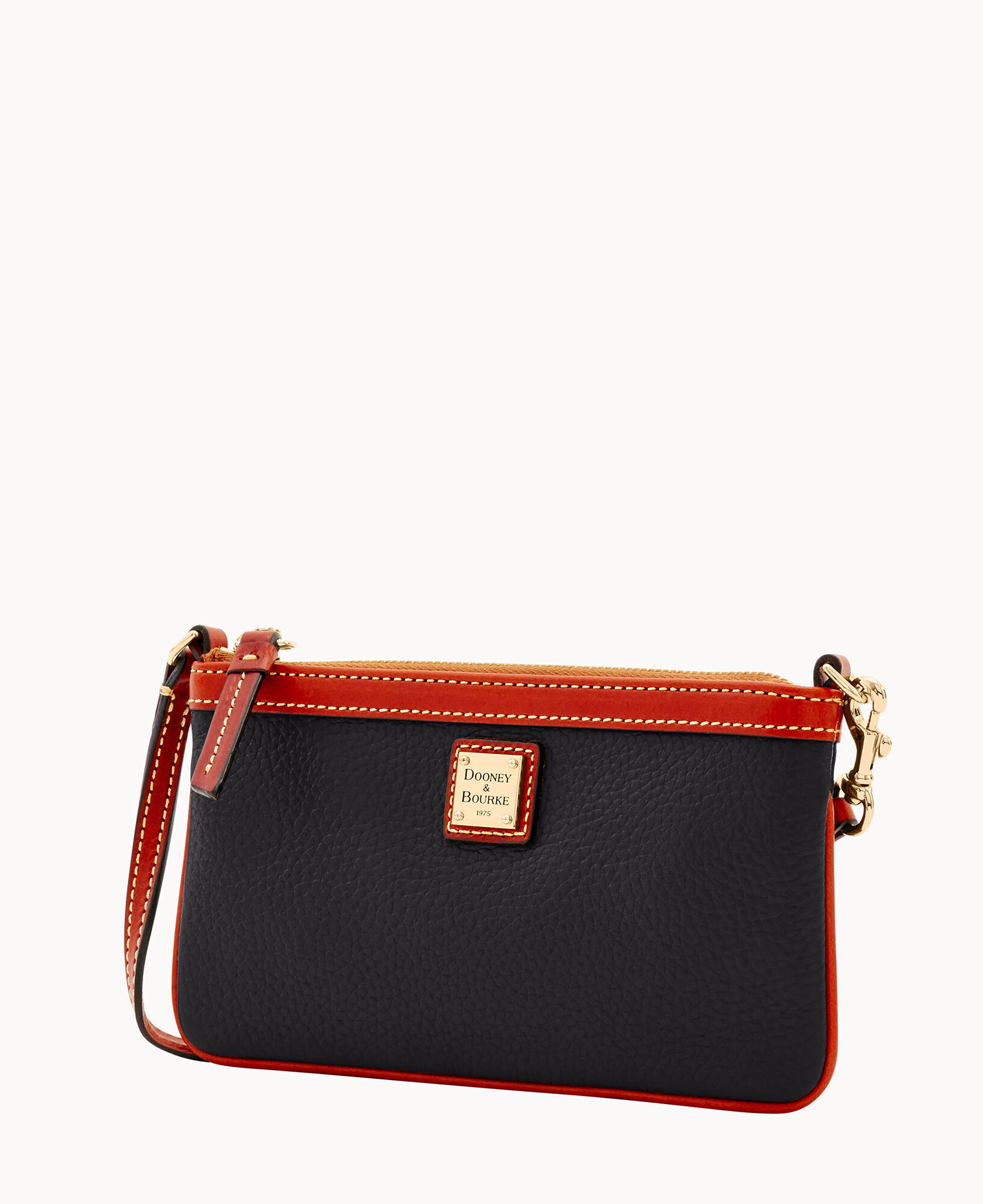 Dooney Bourke Pebble Grain Large Slim Wristlet