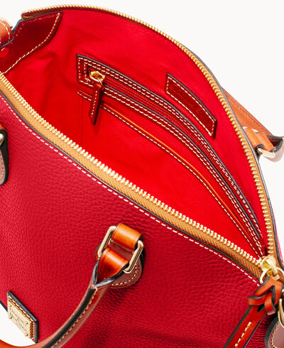 Pebble Grain Darcy Satchel