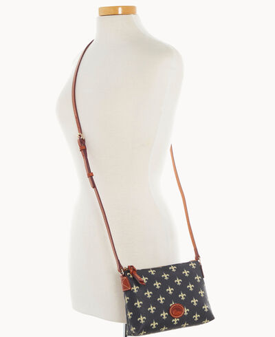 NFL Saints Crossbody Pouchette