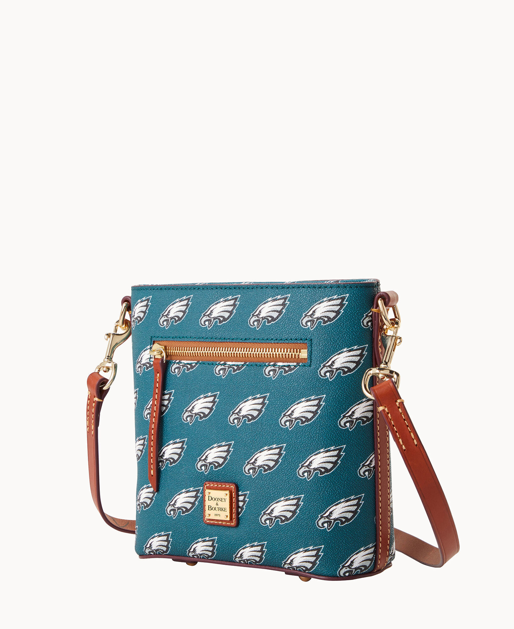 Dooney & Bourke Philadelphia Eagles Signature Small Zip Crossbody