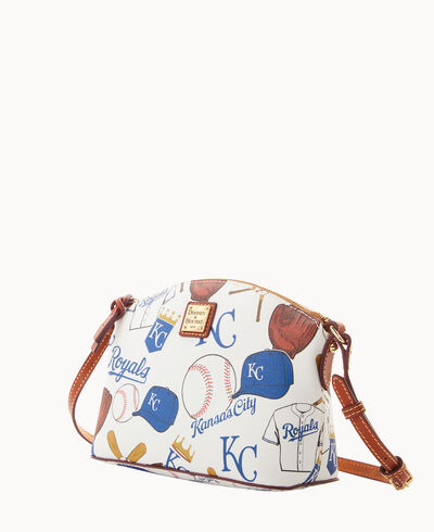 MLB Royals Suki Crossbody Med Wristlet