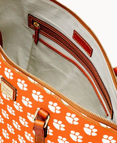 Collegiate Clemson University Zip Top Shopper