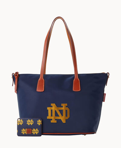 Collegiate University of Notre Dame Top Zip Tote