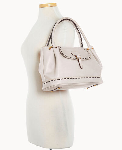 Florentine Flap Satchel