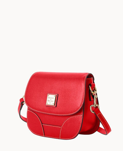 Saffiano Saddle Bag
