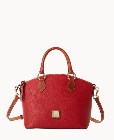 Pebble Grain Satchel