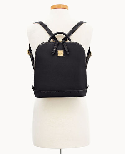 Saffiano Zip Pod Backpack