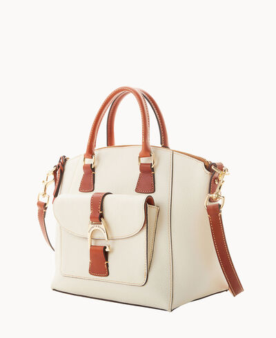 Pebble Grain Naomi Satchel