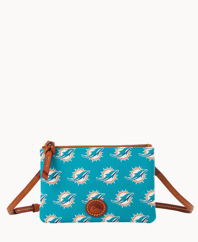 NFL Dolphins Top Zip Crossbody