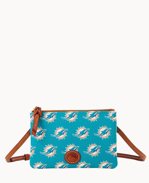 NFL Dolphins Top Zip Crossbody