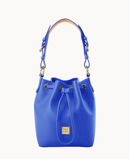 Lucca Leather Small Drawstring