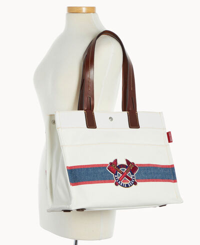 MLB Braves Medium Tote