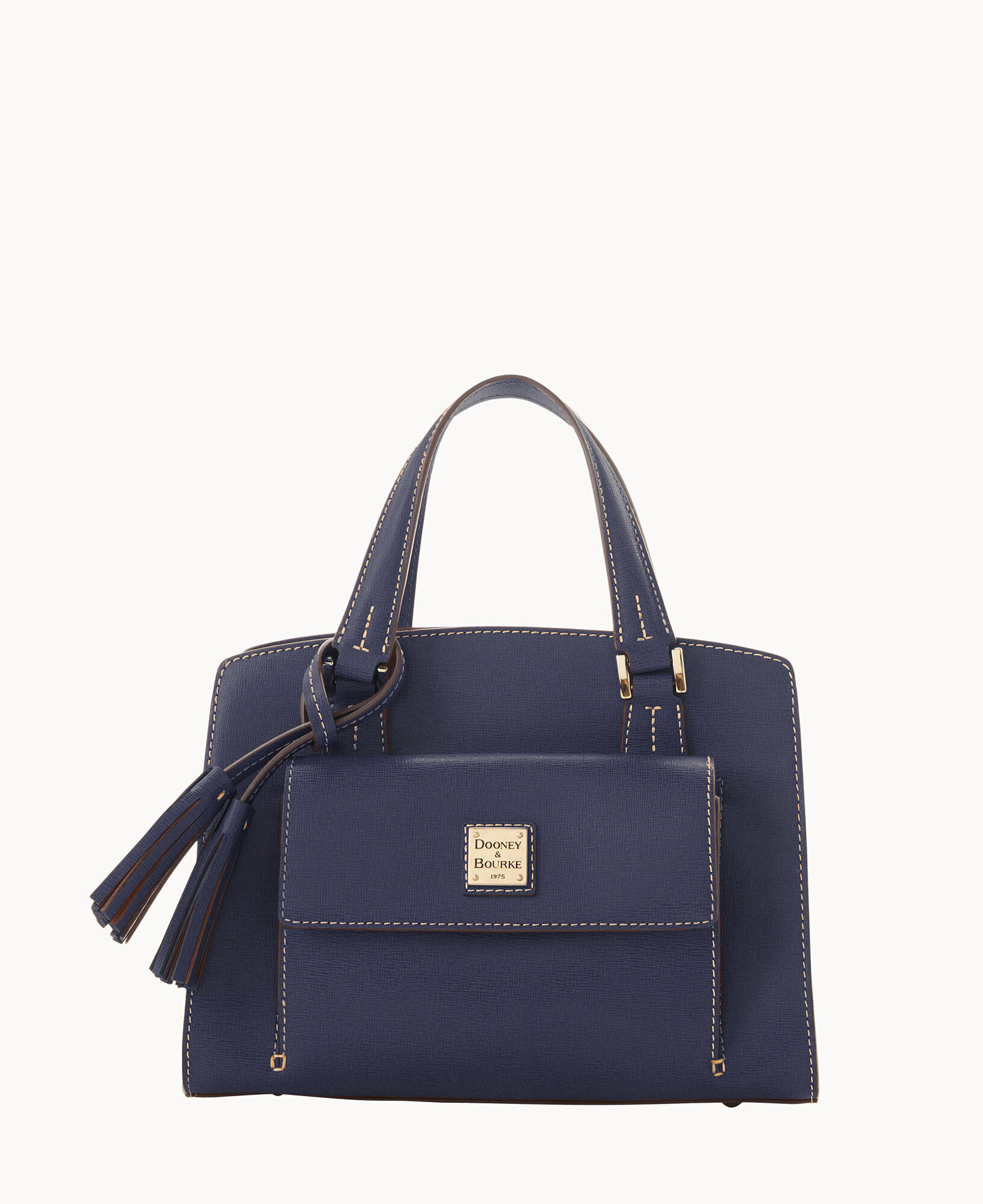 Dooney & discount bourke saffiano satchel