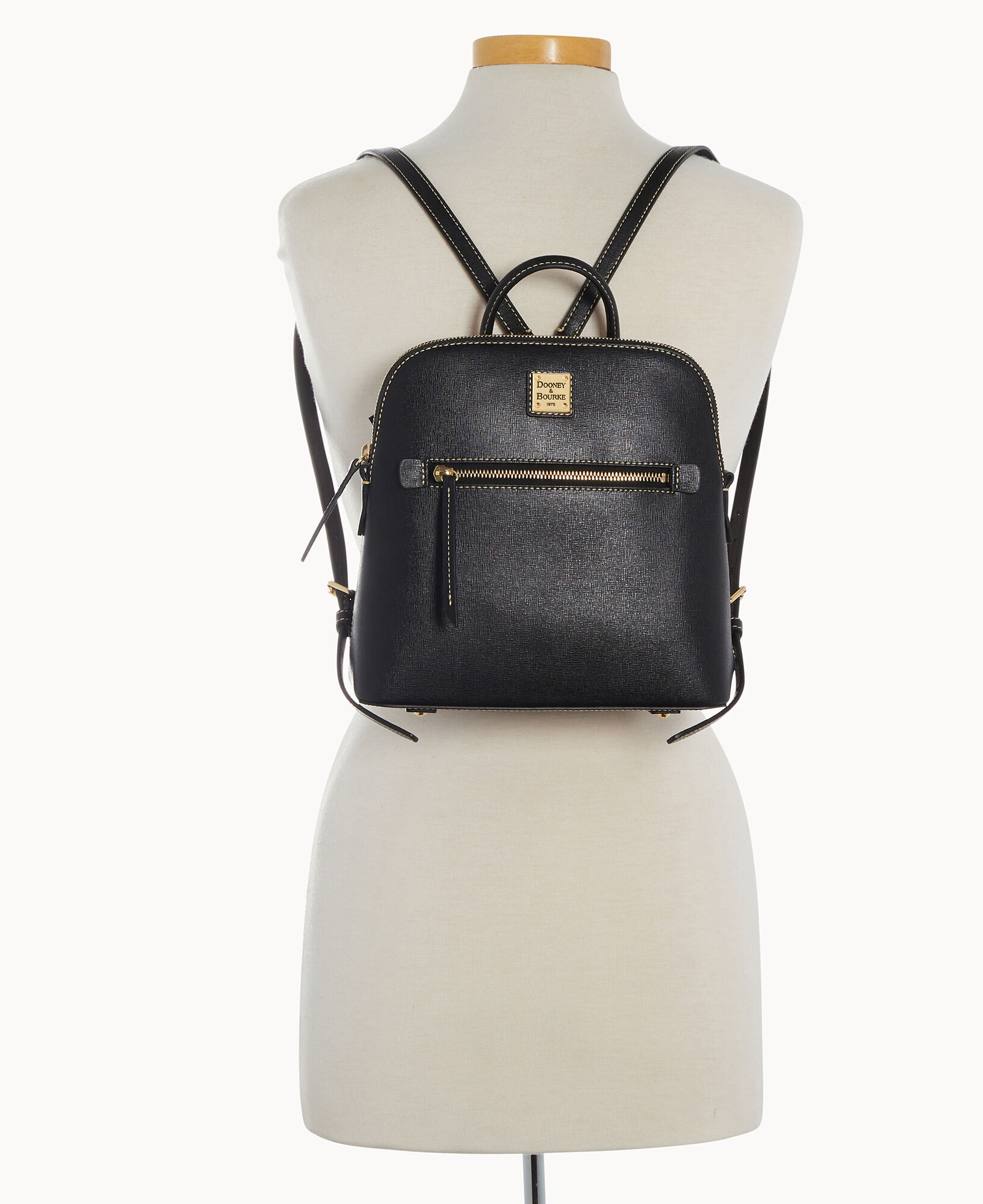 Dooney and bourke black backpack store