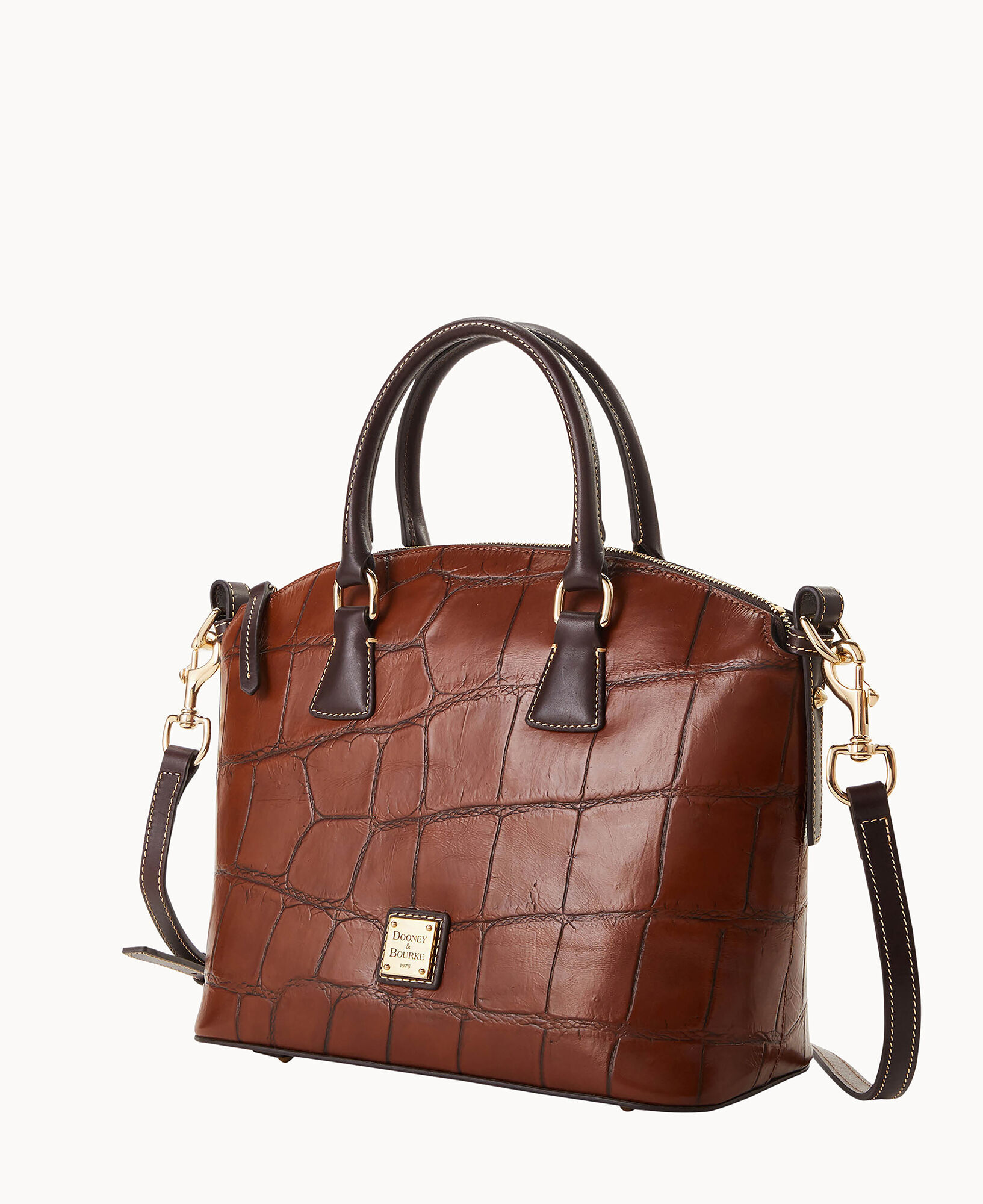 Selleria florentine leather domed 2025 satchel