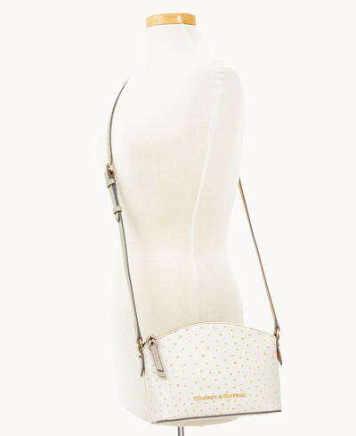 Ostrich Ruby Crossbody