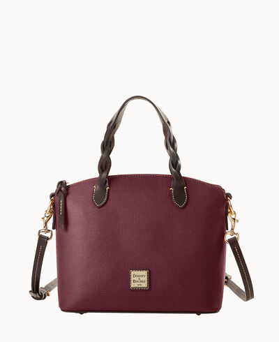Saffiano Small Heidi Satchel