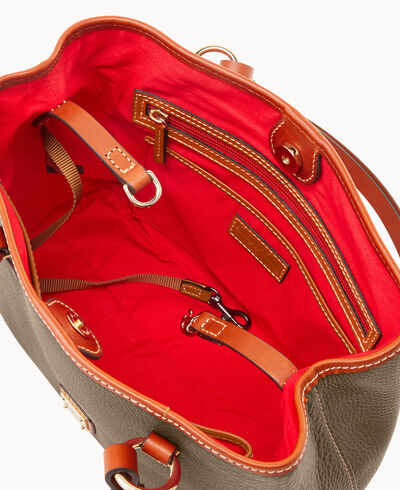 Pebble Grain Small Briana with Pouch