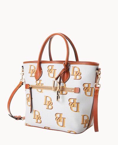 Monogram Handle Tote