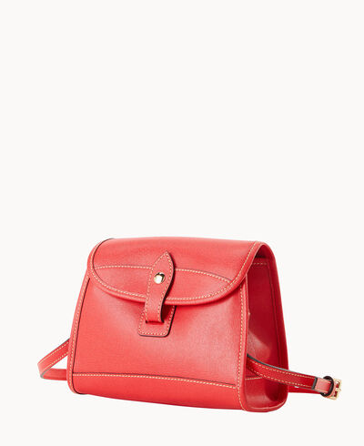 Saffiano Flap Crossbody