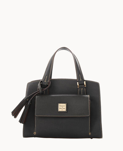 Saffiano Small Satchel