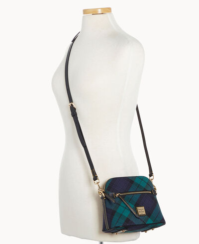 Tartan Domed Crossbody