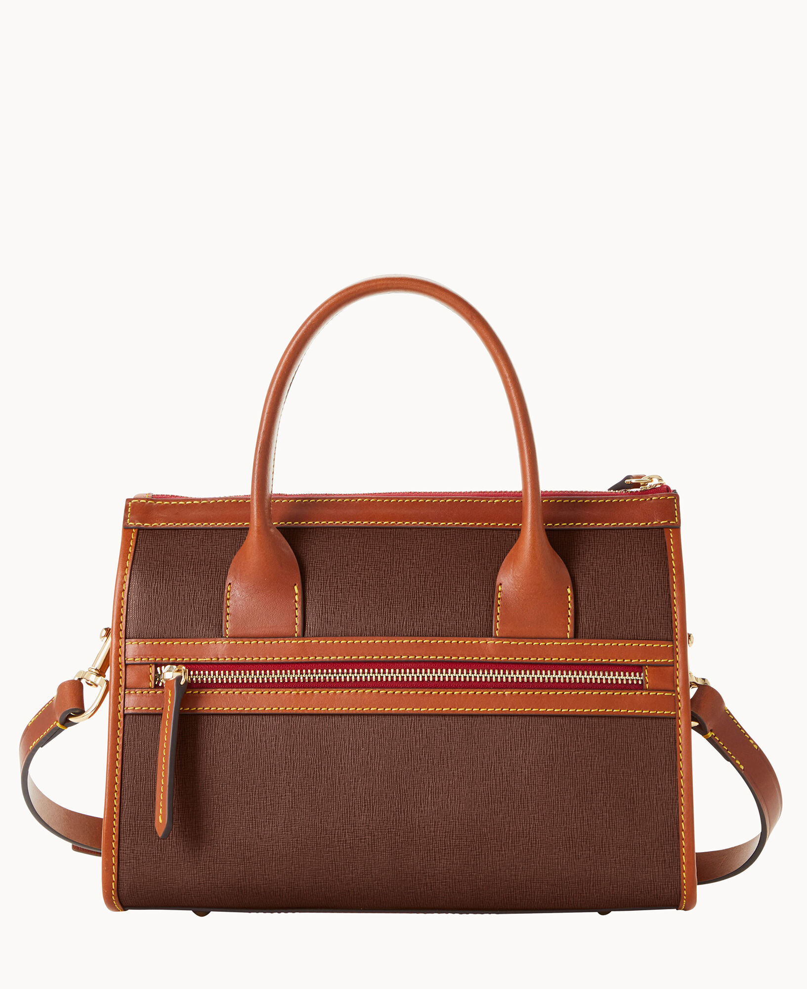 Camden saffiano satchel 2025