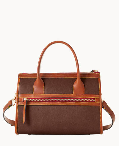 Camden Saffiano Small Satchel