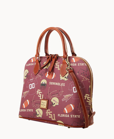 Collegiate Fla State Zip Zip Satchel