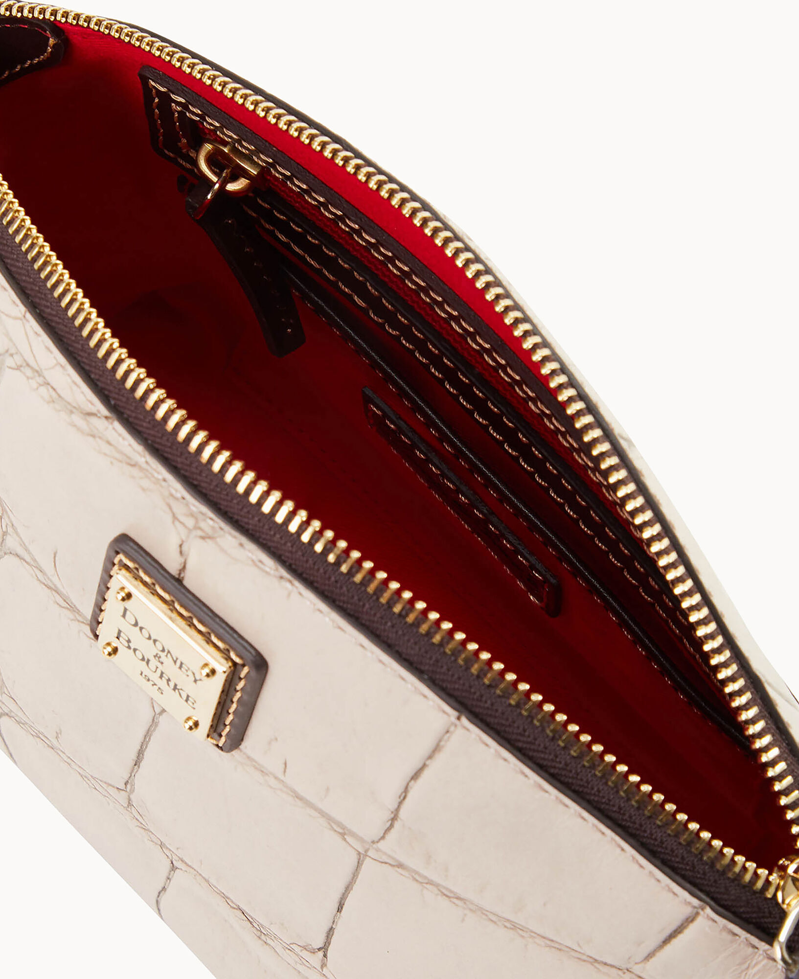 Dooney Bourke Denison Collection Penny Crossbody Bag Taupe