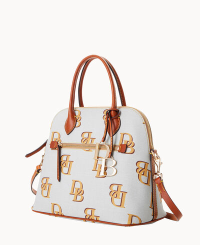 Monogram Large Domed Satchel