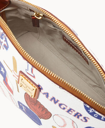 MLB Rangers Suki Crossbody Med Wristlet
