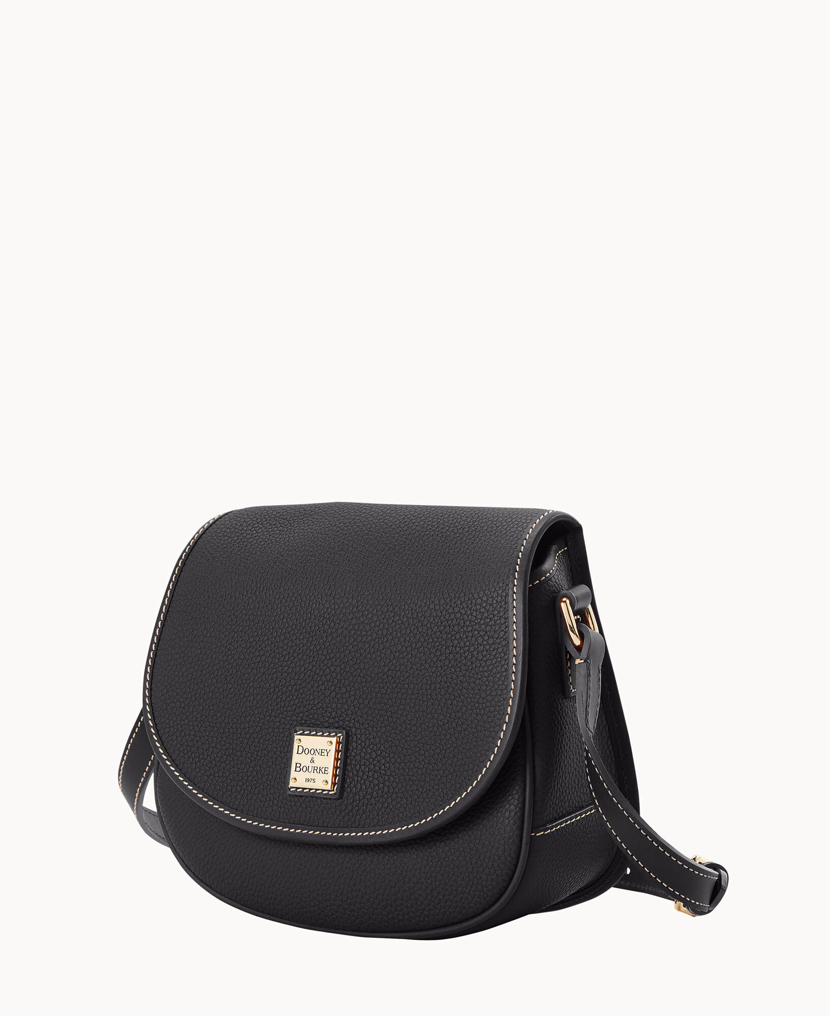 Dooney Bourke Pebble Grain Saddle Bag
