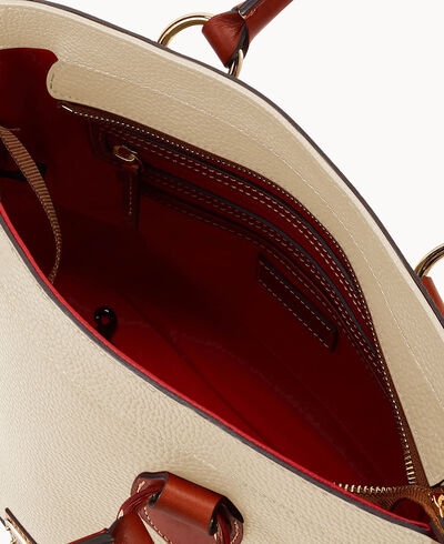 Pebble Grain Short Handle Shopper