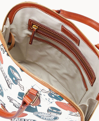 NFL Eagles Zip Zip Satchel