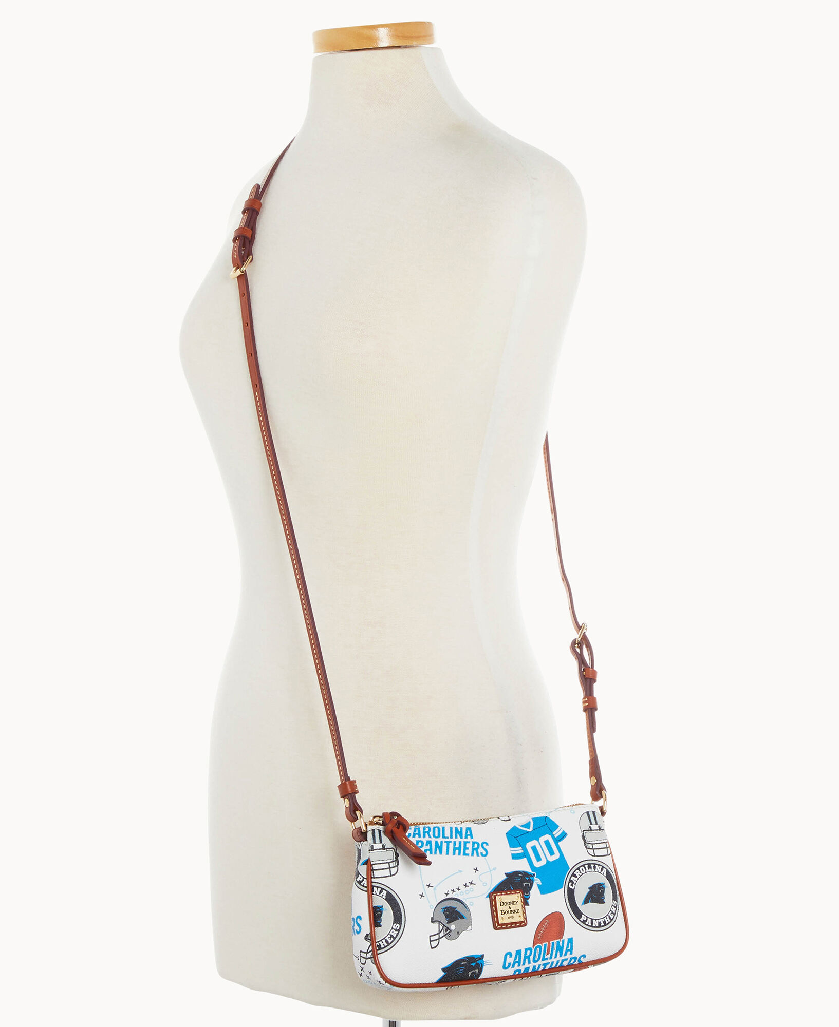 Women's Dooney & Bourke Carolina Panthers Gameday Lexi Crossbody with Small  Coin Case