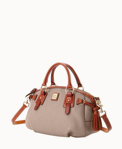 Pebble Grain Medium Mail Satchel