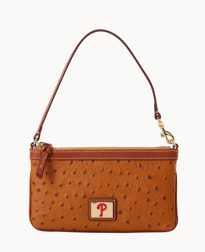 MLB Phillies Large Slim Wristlet