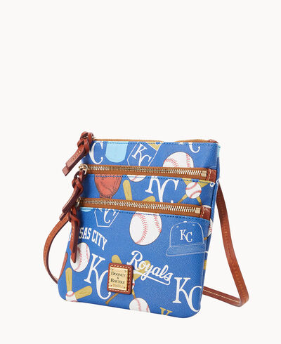 MLB Royals North South Triple Zip Crossbody