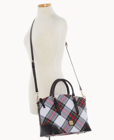 Tartan Domed Satchel