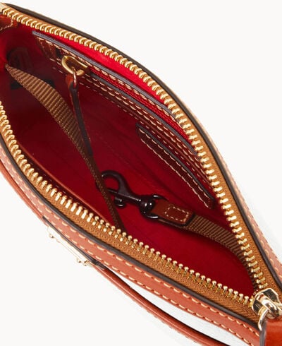Pebble Grain Domed Crossbody