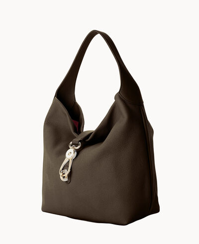 Belvedere Logo Lock Shoulder Bag