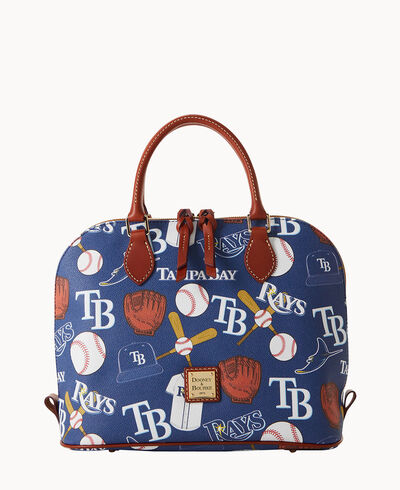 MLB Rays Zip Zip Satchel