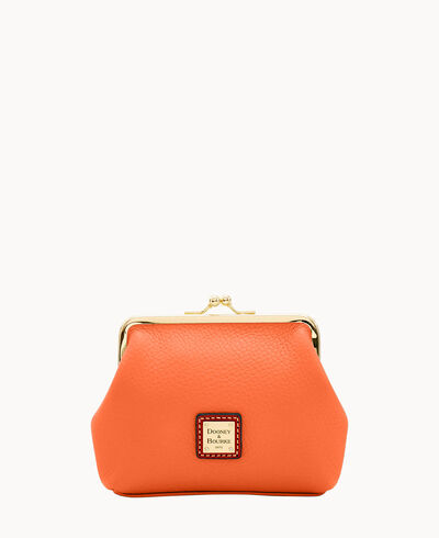 Pebble Grain Large Framed Purse