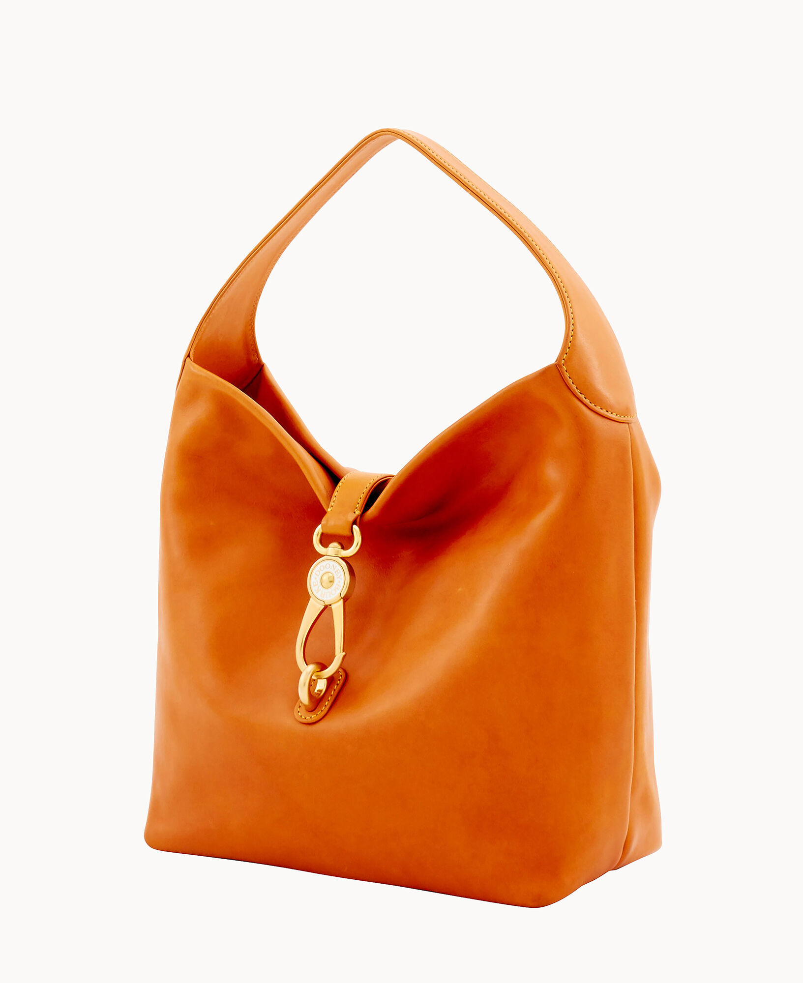 Dooney & bourke hobo logo lock outlet