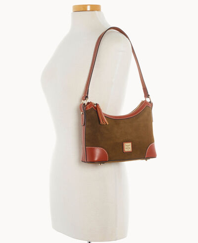 Suede Shoulder Bag