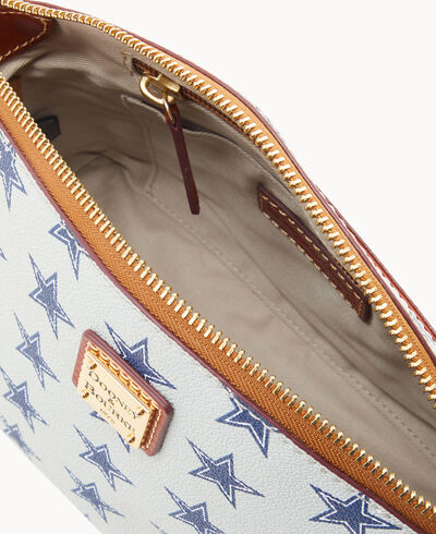 NFL Cowboys Suki Crossbody Med Wristlet